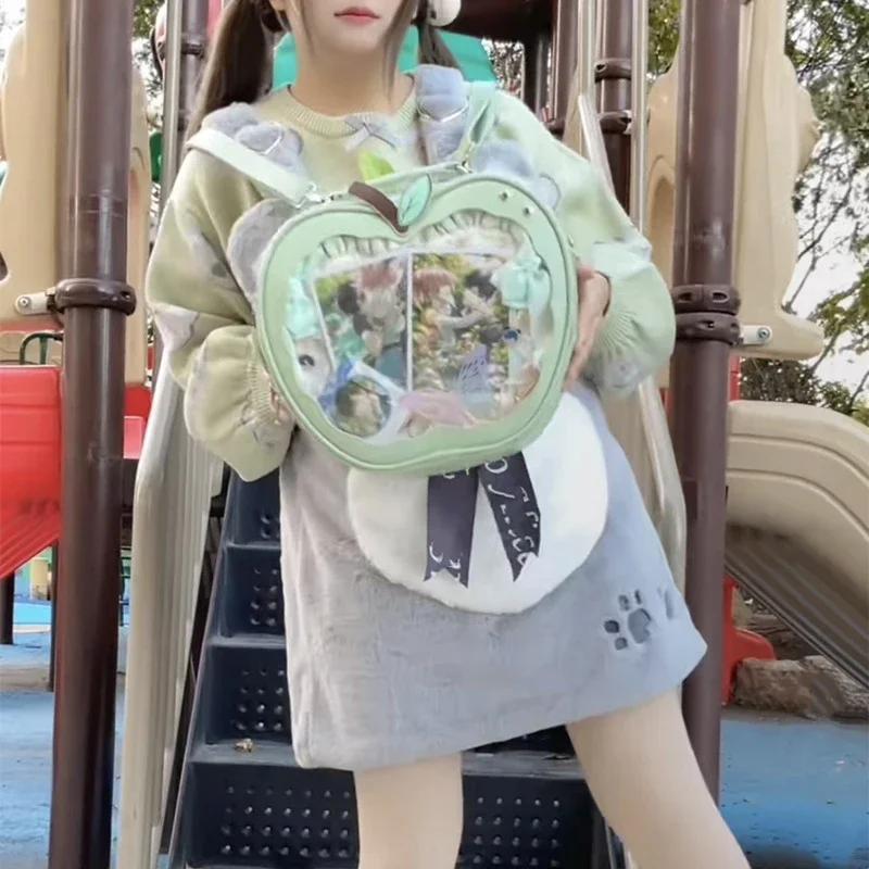 Sac Ita créatif pour femmes, sac à dos Ita original mignon Kawaii, sac bandoulière Harajuku pour fil
