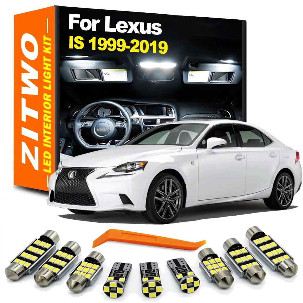 ZITWO – Kit complet d'éclairage intérieur d'ampoule LED pour voiture, pour Lexus IS MK1 MK2 MK3 IS20