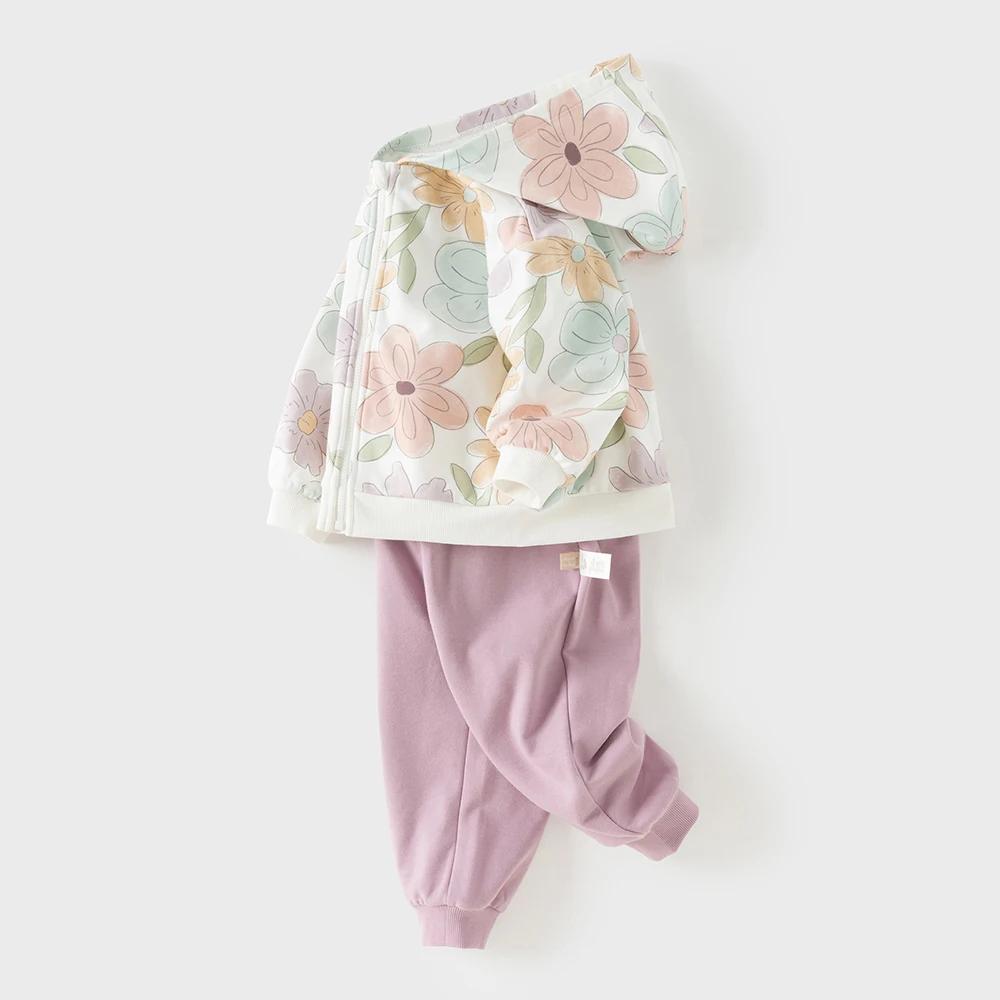 Dave Bella enfants manteau pantalon costumes printemps automne garçons filles haut + pantalon deux p