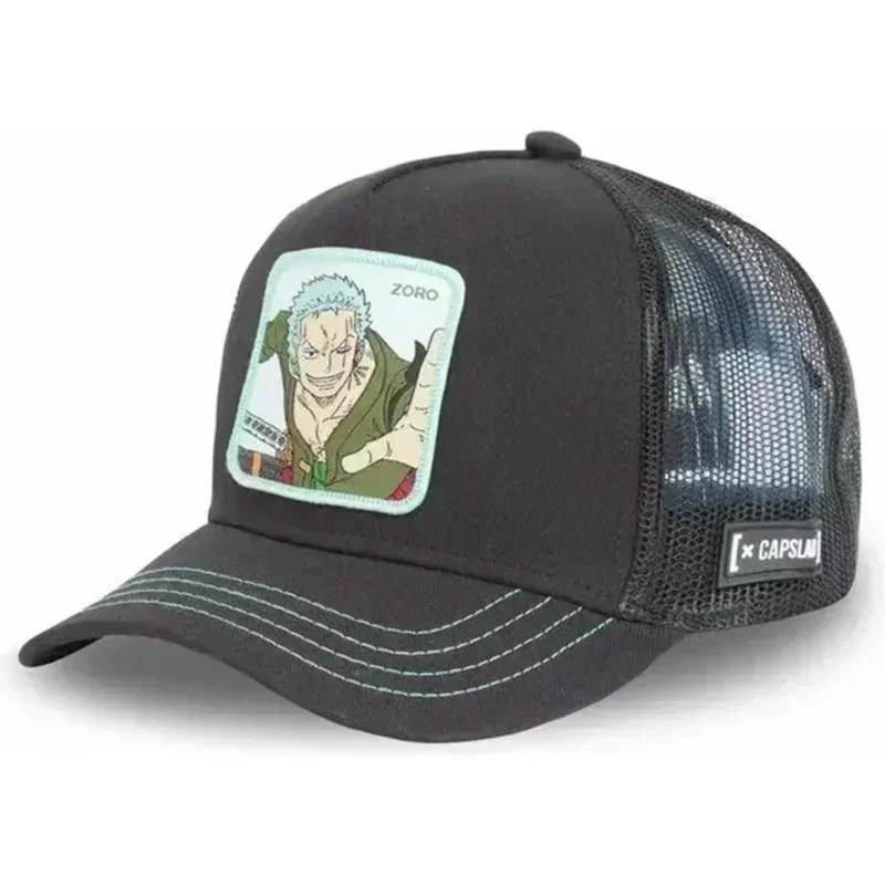 Chapeau One Piece Anime, Monkey D. Chapeau de Baseball Imprimé Dessin Animé Luffy Roronoa Zoro, Para