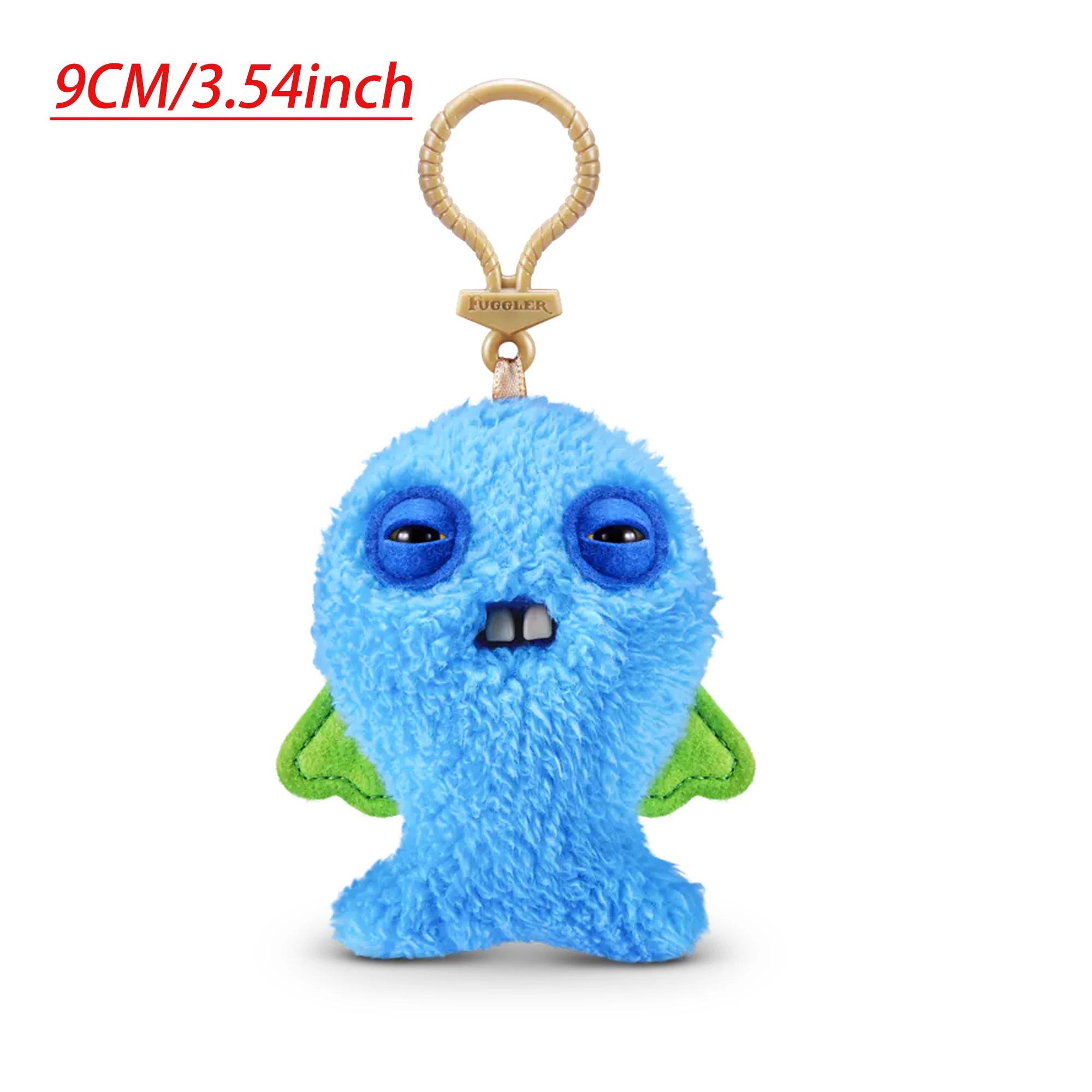 Porte-clés Fuggler Original série 5, jouets en Peluche monstre laid drôle, sac à dos de dessin animé