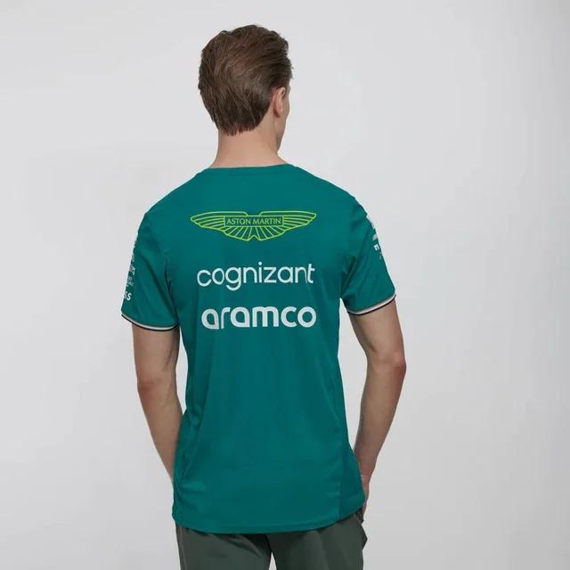 T-shirt d'été pour hommes, Astontx Martin Alonso 14, surdimensionné, respirant, vêtements de course 