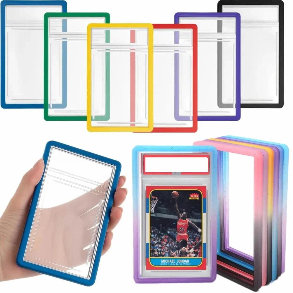 Étui de protection antichoc en silicone TPU dégradé 35PT pour cartes gradées, idéal pour l'affichage