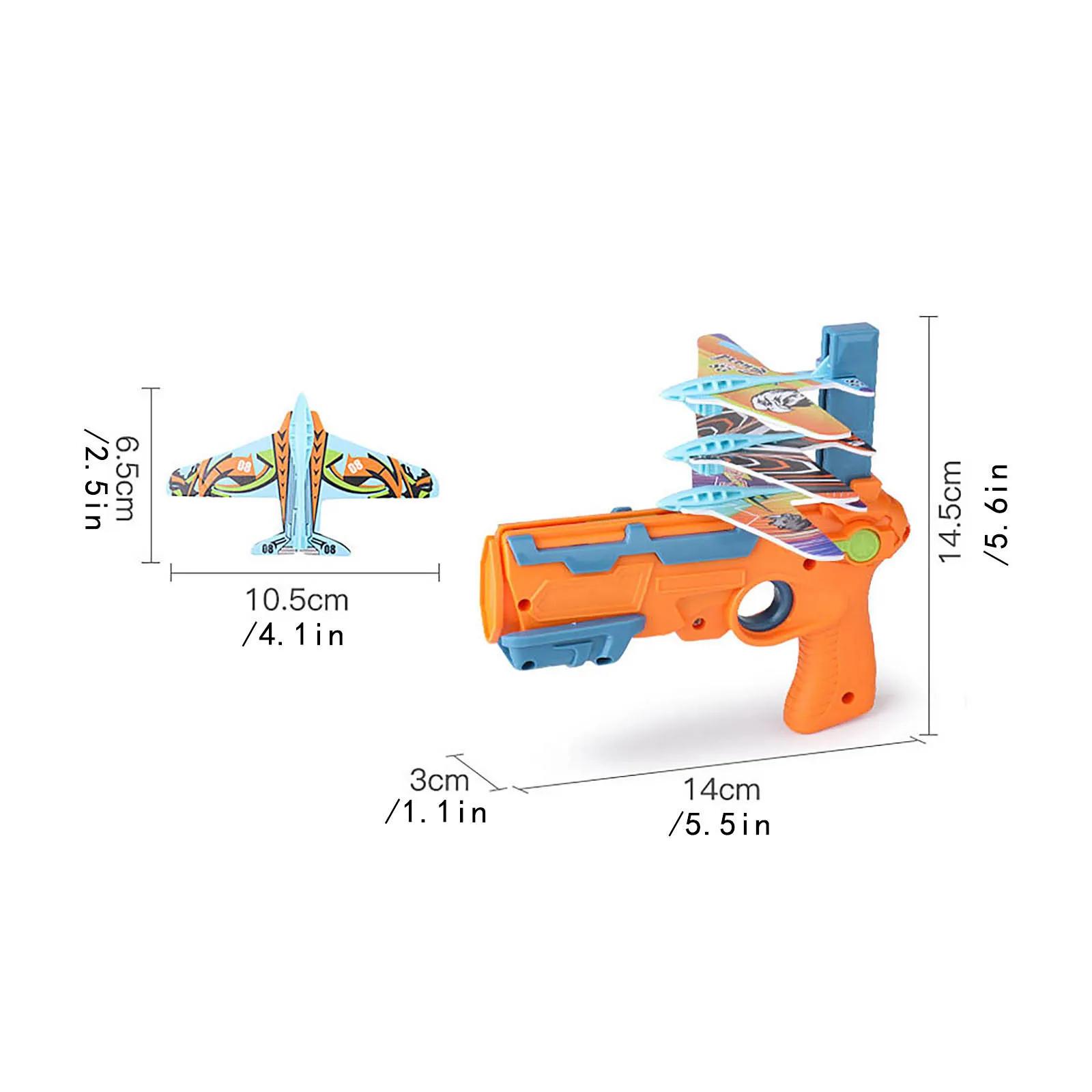 Catapulte à bulles lanceur d'avion avec 6 petits avions, jouets d'avion amusants pour enfants, catap