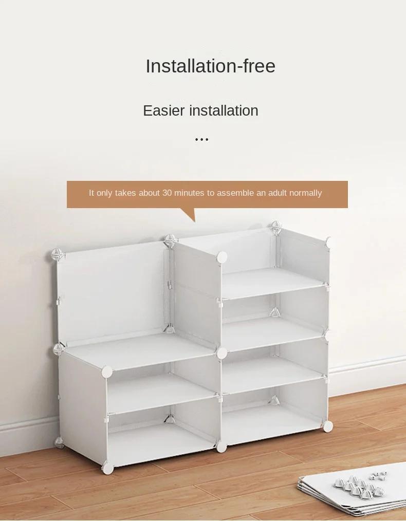 Meuble de Rangement pour Chaussures T1, Moderne et Simple, Meuble de Couloir de Maison, Armoire Lumi