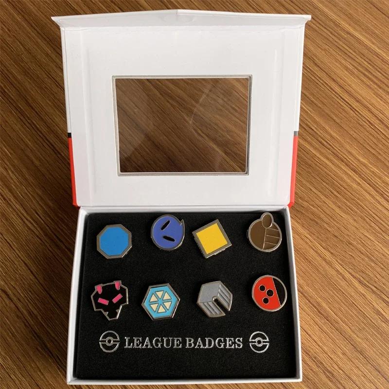 Danemark ge en métal Pokemon League Dean M pour enfants, figurines d'anime, monstre de poche, roi du