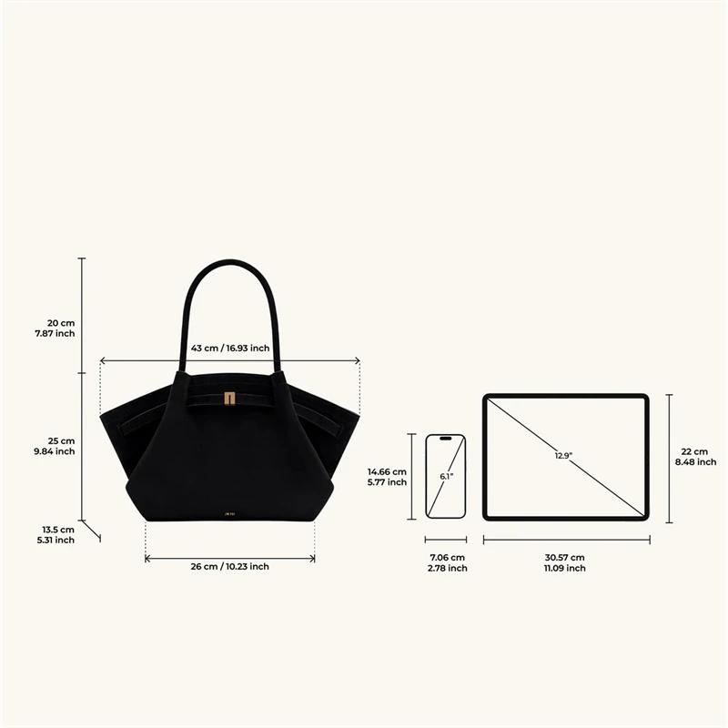 Sac à main vintage de haute qualité pour femme JW PEI, en similicuir noir, en cuir vegan, sac bandou