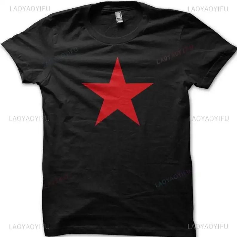 Étoile rouge soviétique Che Guevara révolution CCCP urss rétro graphique t-shirts femme homme Style 