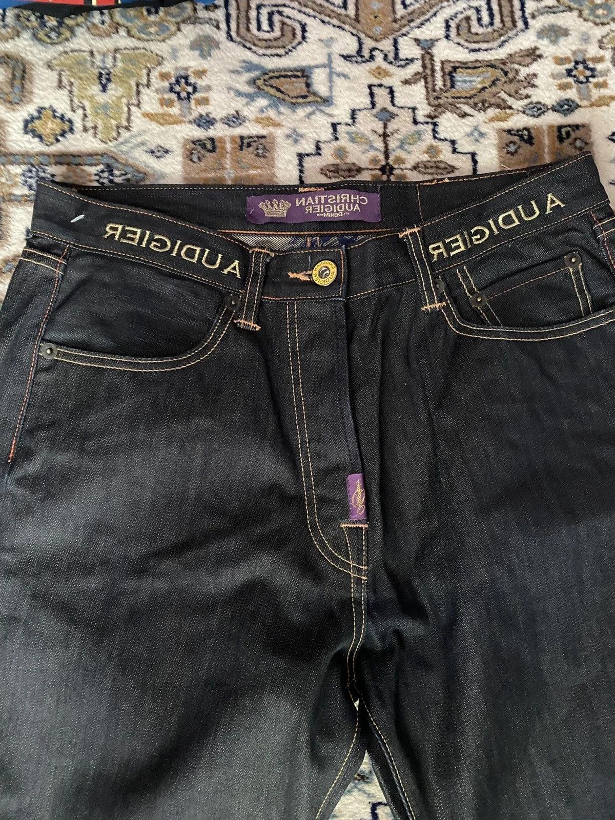 Jean décontracté vintage années 2000 avec motif Statue de la Liberté et diamants, taille haute, coup