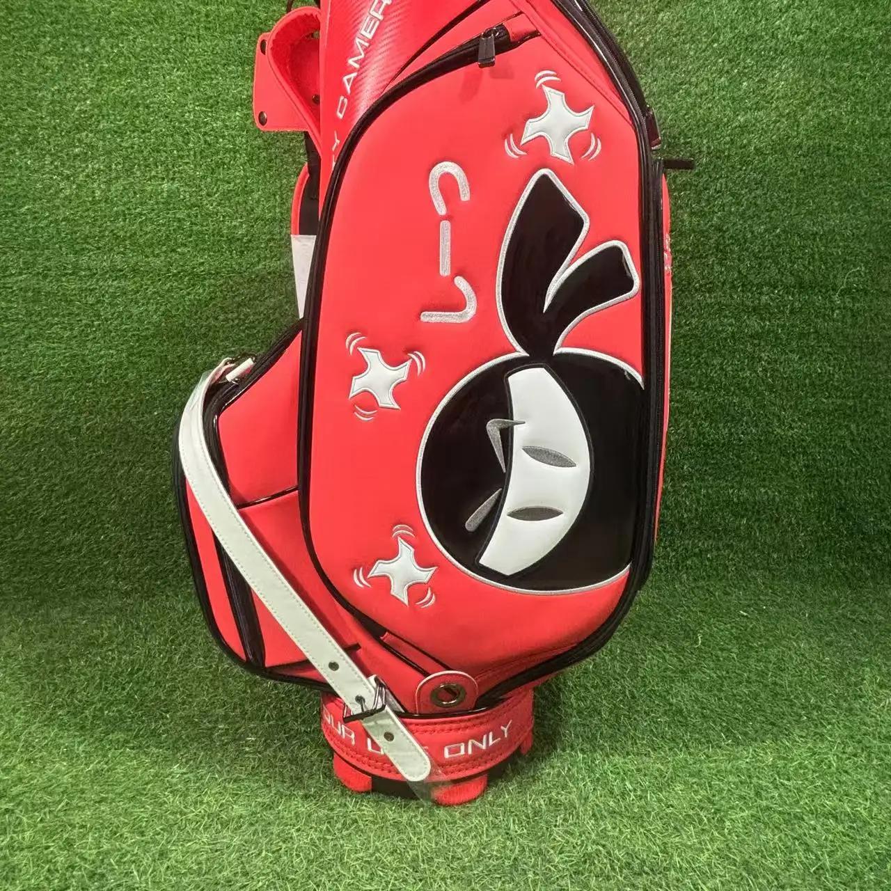 Sac de golf tendance personnalisé universel pour balles et clubs à porter à l'épaule