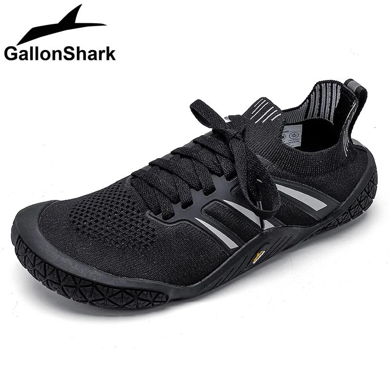 Chaussures de sport légères pieds nus, baskets de sport à semelle souple avec maille respirante pour