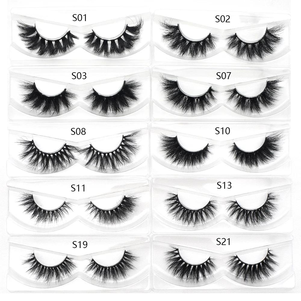FOXESJI-Faux-cils en Vison Doux et Naturels, Vente en Gros, pour les Affaires