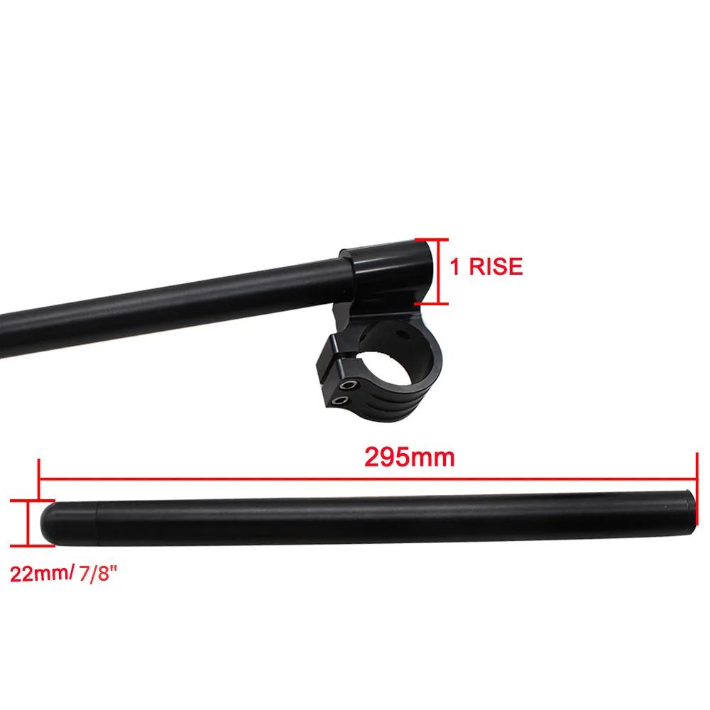 Guidon de moto, barre de poignée, café Racer, fourche 31 33 35 36 37 41 43 45 47 48 50 51 52 53 54 M