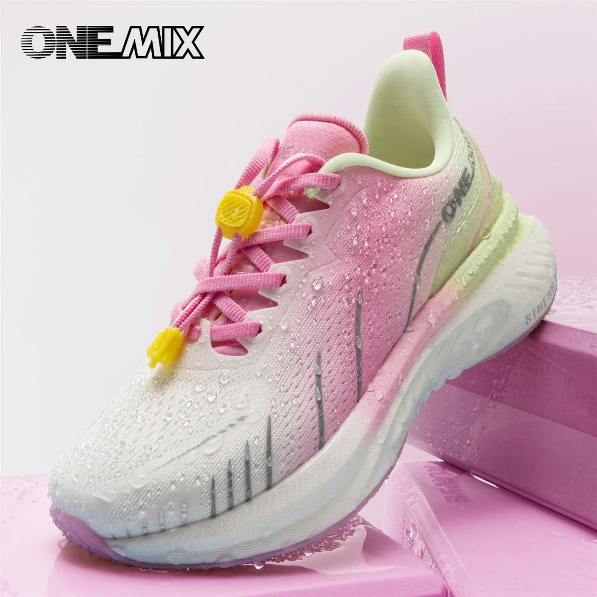 ONEMIX – chaussures de sport imperméables et absorbant les chocs pour enfants, légères, respirantes,
