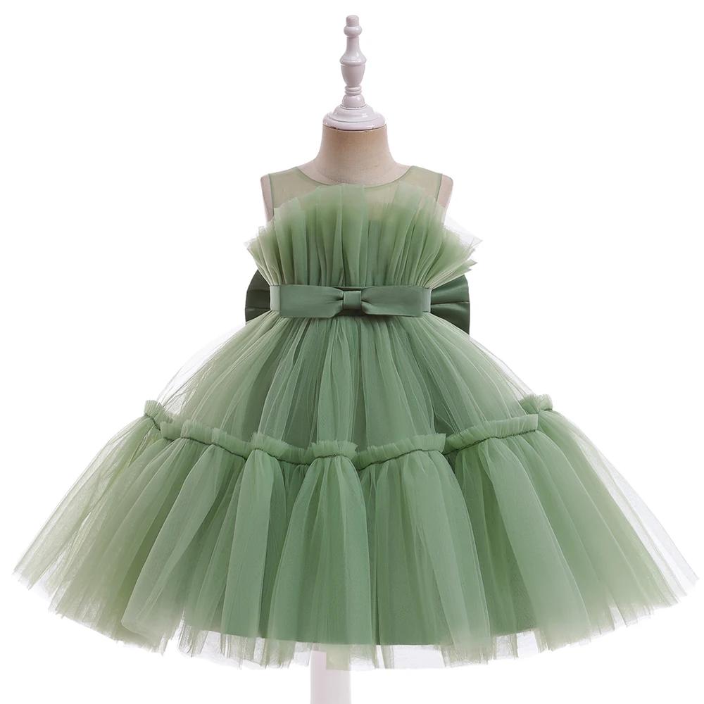 Robe de baptême pour nouveau-né fille, Costume Tutu de princesse pour bébé fille de 1 an, robes de f
