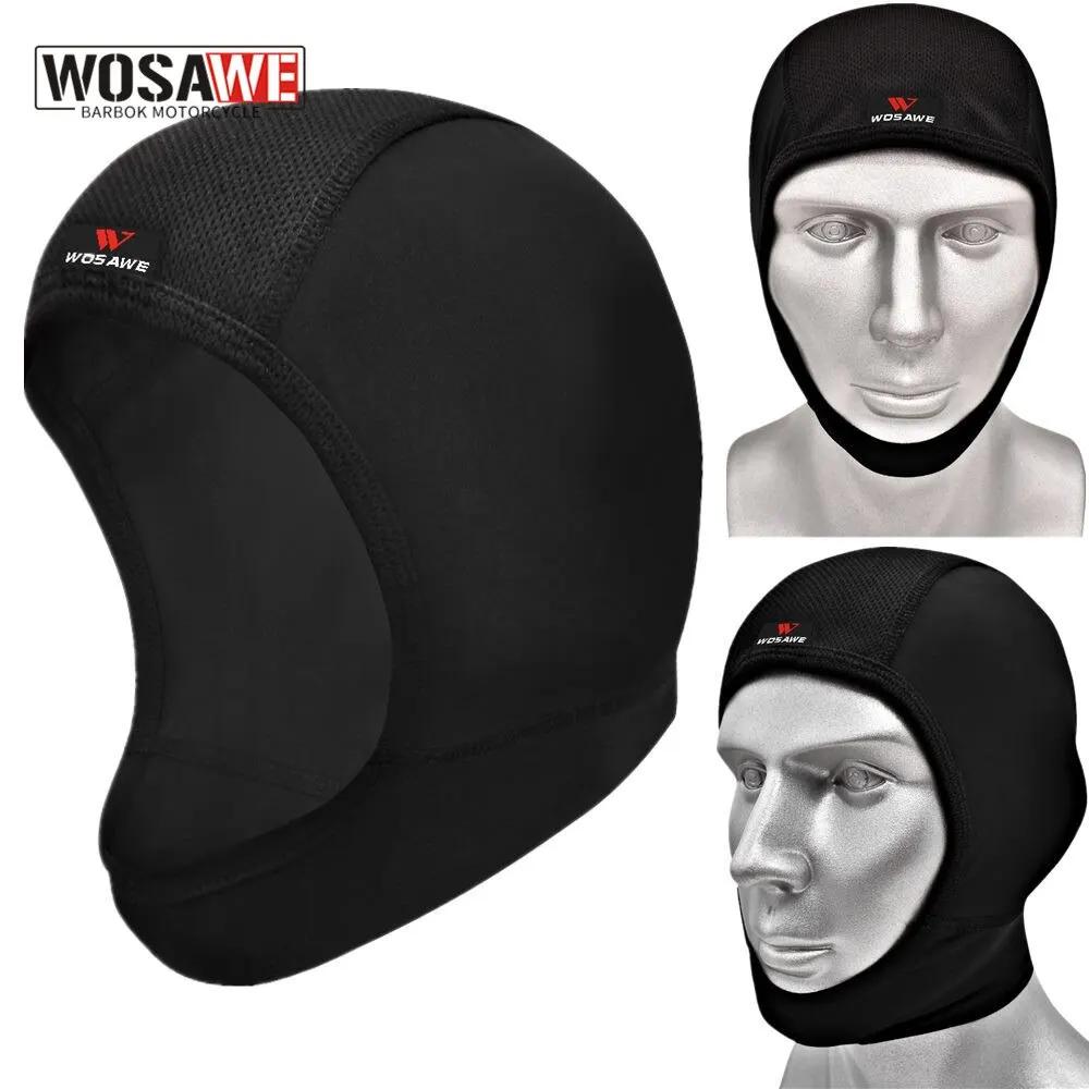WOSAWE unisexe moto cagoule vélo menton couverture séchage rapide respirant cyclisme Motocross casqu