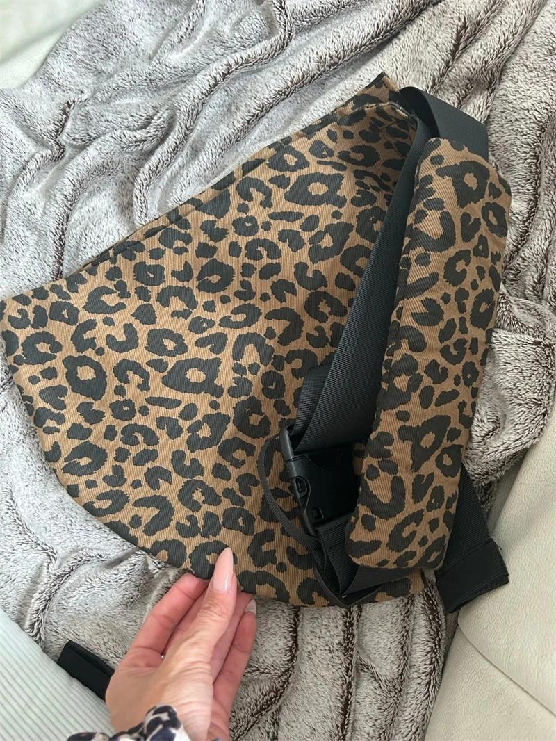 Porte-bébé léopard portable câlin avant - Support dorsal taille réglable sorties avec nourrisson