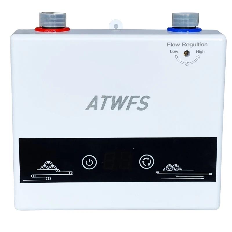 ATWFS chauffe-eau instantané 220V 4000W radiateurs électriques portables pour salle de bain douche d