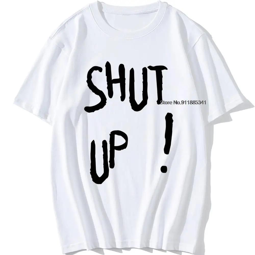 Kpop Kim Tae Hyung t-shirt SHUT UP lettre imprimé t-shirt Hip Hop Streetwear k-pop Harajuku Karea mo