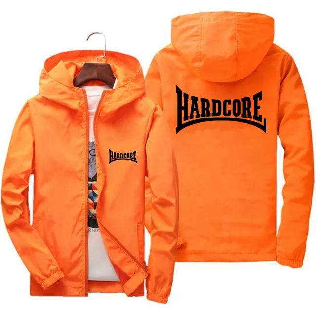 Veste Hardcore coupe-vent manteau de pilote vestes de bombardier à fermeture éclair pour hommes impe