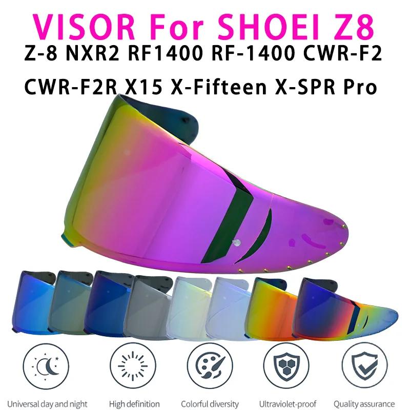 Pour SHOEI RF1400 NXR2 CWR-F2 CWR-F2R Z8 X15 x-fifteen X-SPR Pro casque visière lentille bouclier cr