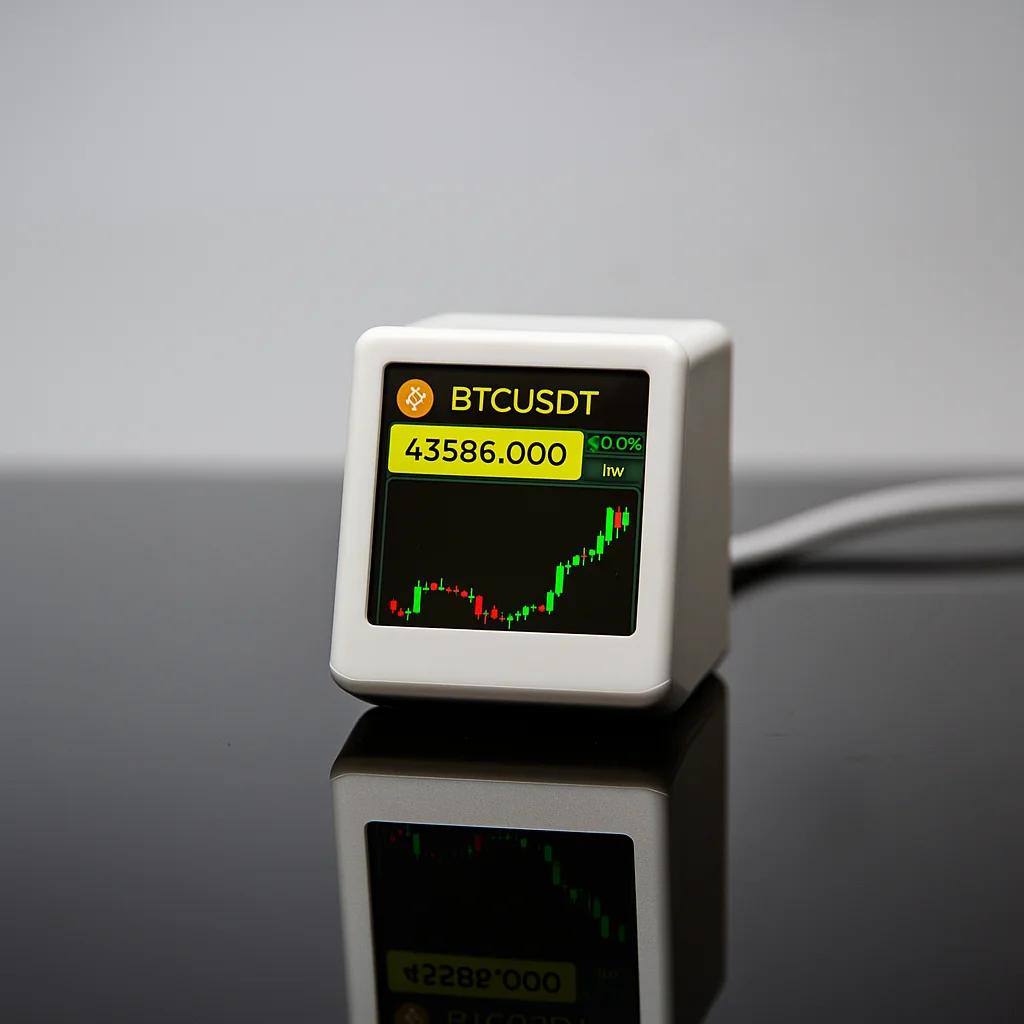 GeekMagic PRO Bitcoin, crypto-monnaies, actions, contrats à terme, taux de change, suivi des prix, a