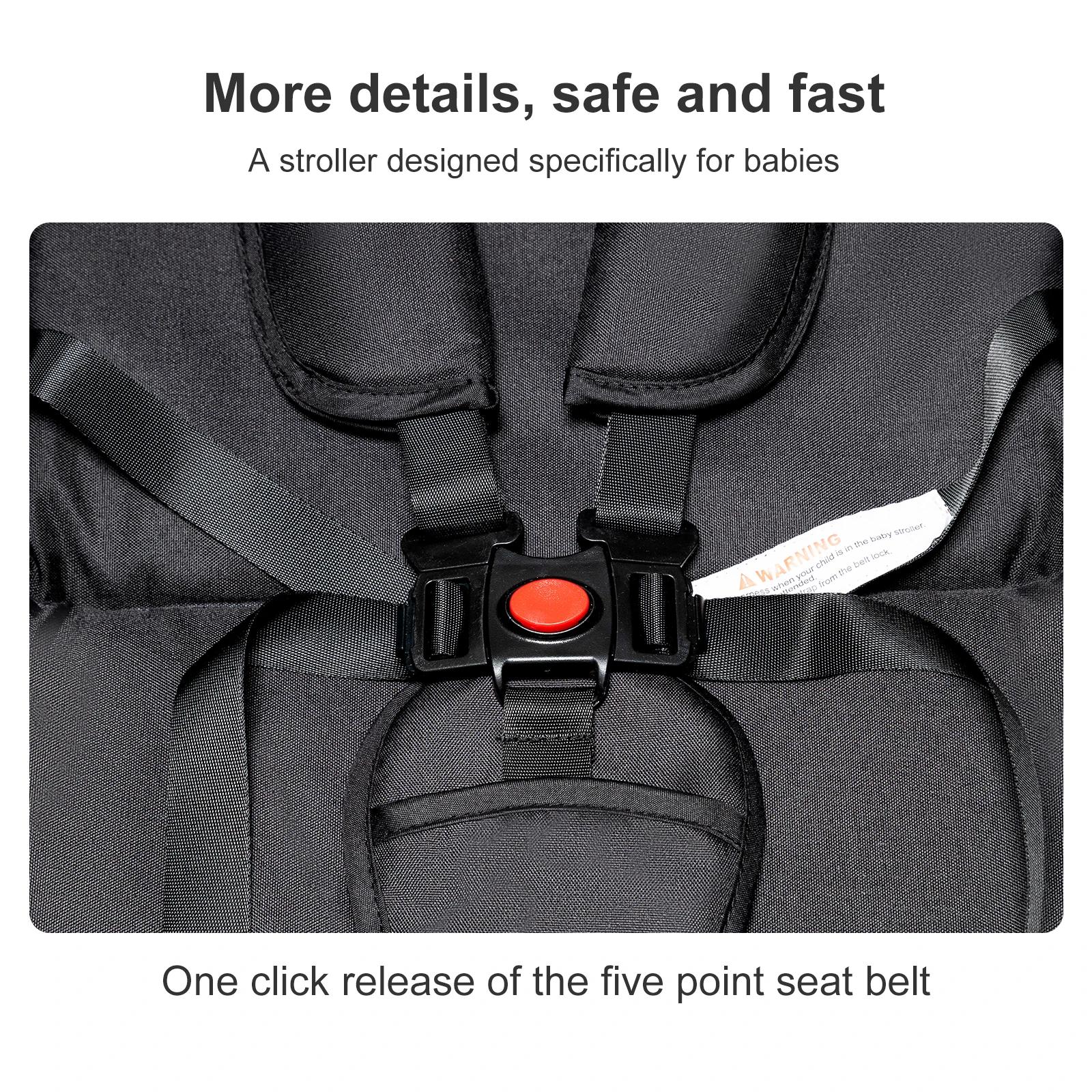 Poussette de luxe 3 en 1 pour bébé, avec siège auto et berceau, landau de paysage haut, légère, faci