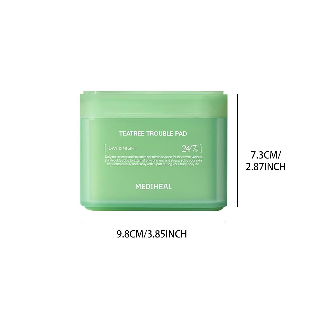 MEDIHEAL Pad, Pad prêt à l'emploi, Pads de soin quotidien, Hydratation longue durée, Hydratation int