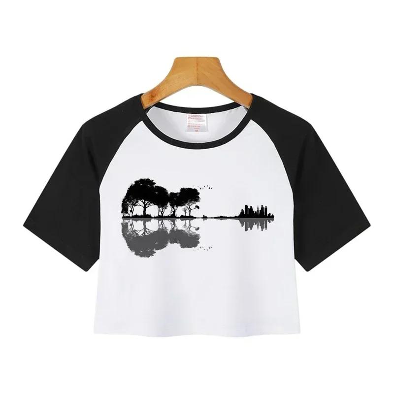 T-shirt graphique drôle pour femme, style coréen, décontracté, imprimé Y2K, Harajuku, GOTH, court, M