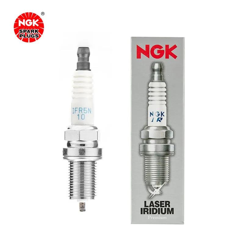 La bougie d'allumage NGK Iridium Platinum IFR5N10 7866 convient pour Land Rover XJ8 Discovery 2 Disc