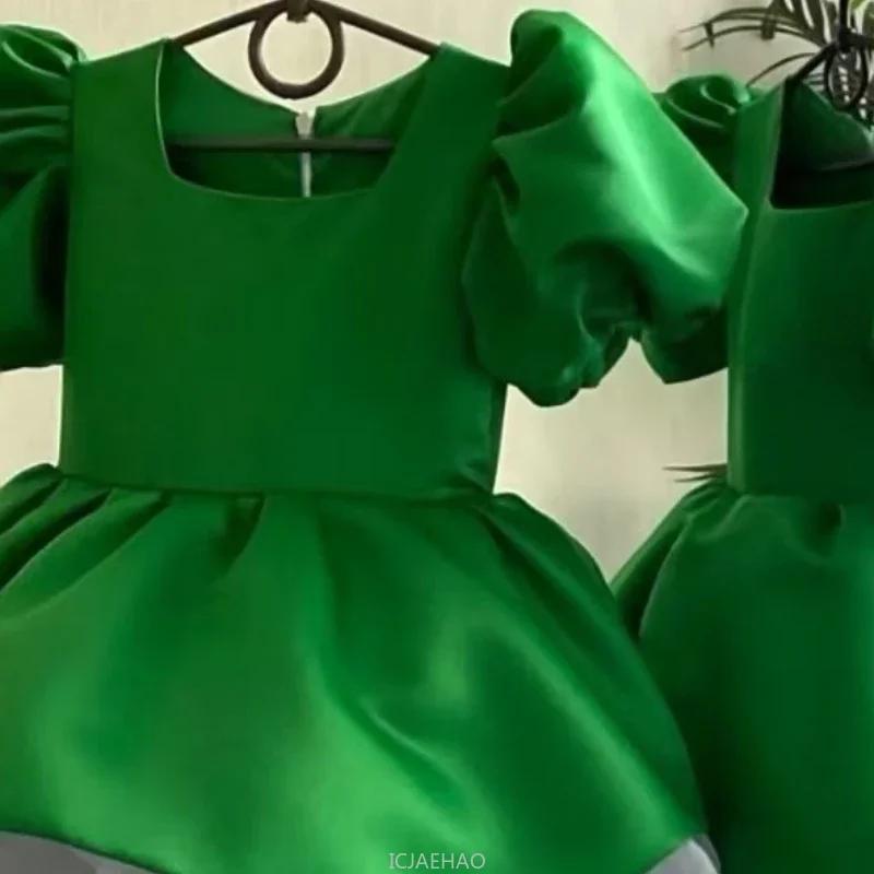 Robes florales 3D élégantes pour filles, tenue de réception pour le Nouvel An, costume d'anniversair