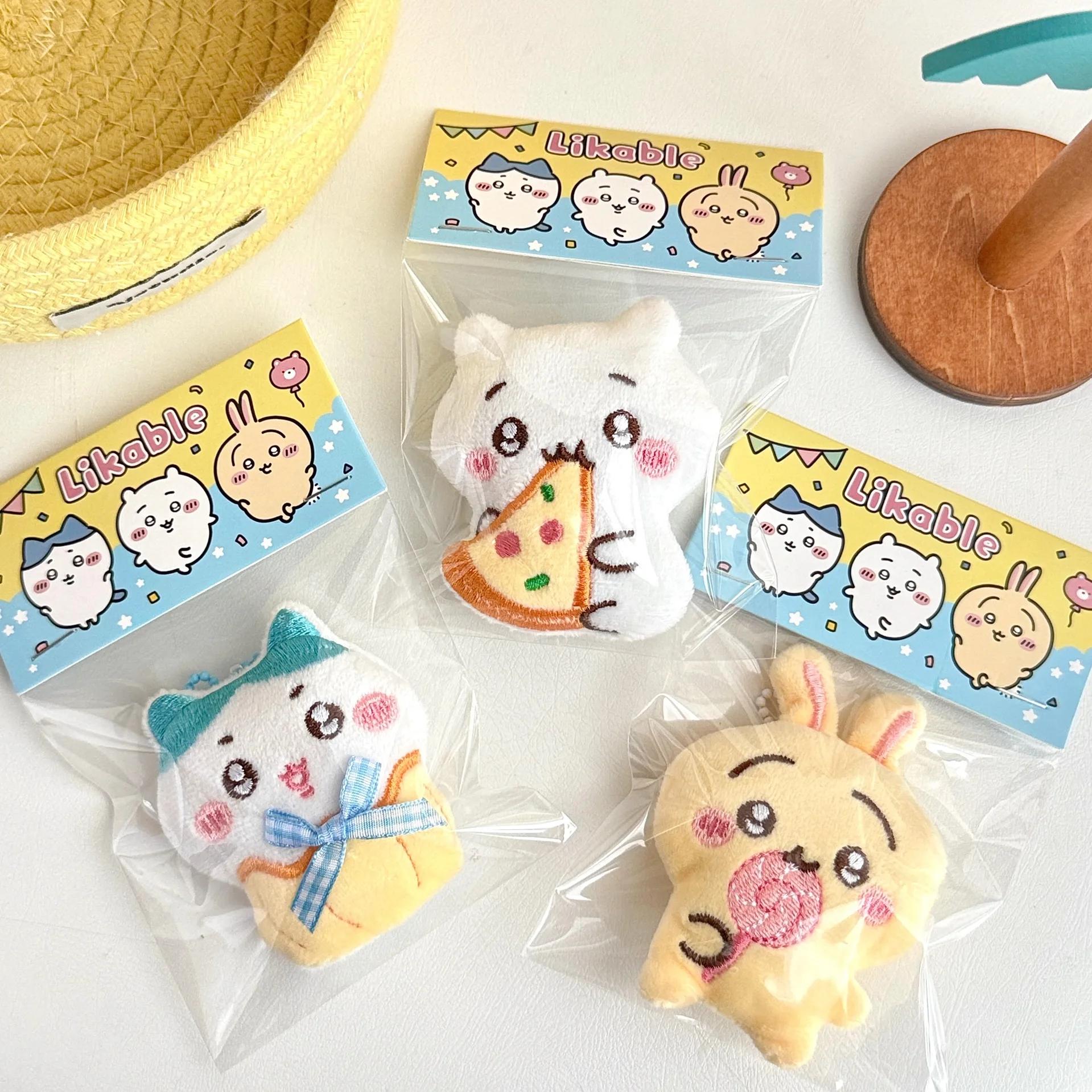 1/3 pièces Chiikawa mignon en peluche dessin animé poupée pendentif broche sac à dos porte-clés déco