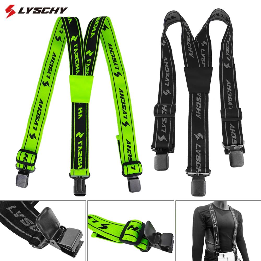 Bretelles de pantalon robustes, flambant neuves, réglables, dos en Y, pantalons de course de moto, p