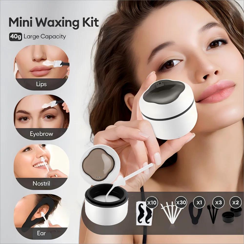 Mini Machine chauffante pour fusion de cire, USB, Pot chauffant pour faire fondre des haricots, pour