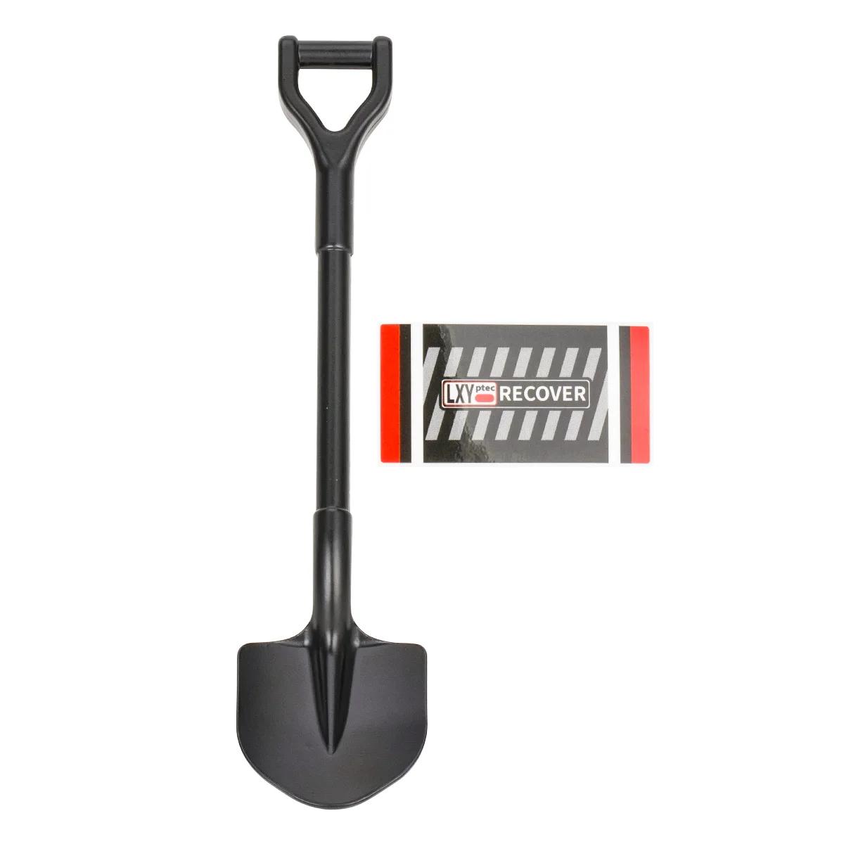 Décoration de pelle en métal simulée 105x25mm pour voiture sur chenilles 1/8 1/10 RC Axial SCX10 TRX
