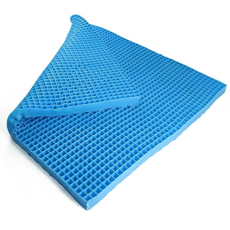 Surmatelas de lit de refroidissement en Silicone, grille de Gel TPE élastique polymère personnalisée