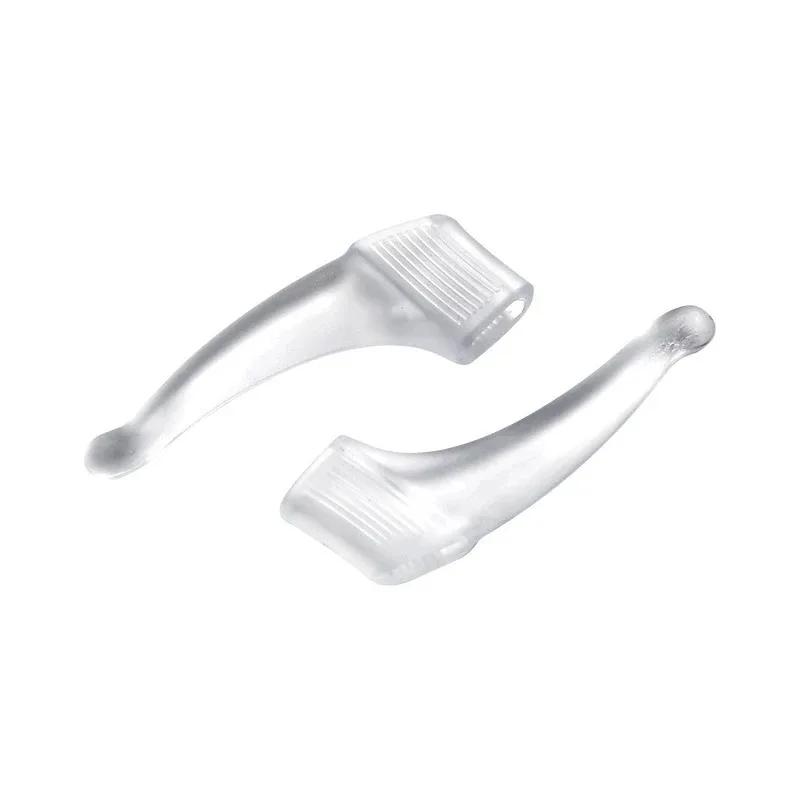 Crochets d'oreille anti-chute en silicone pour femmes et hommes, manchon d'oreille de jambe de lunet