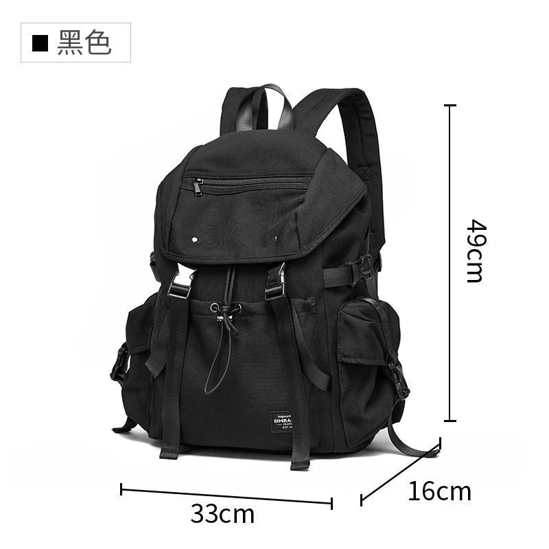 MOYYI sac à dos de voyage en plein air Oxford étanche écoliers mode tendance sac pour hommes Mochila