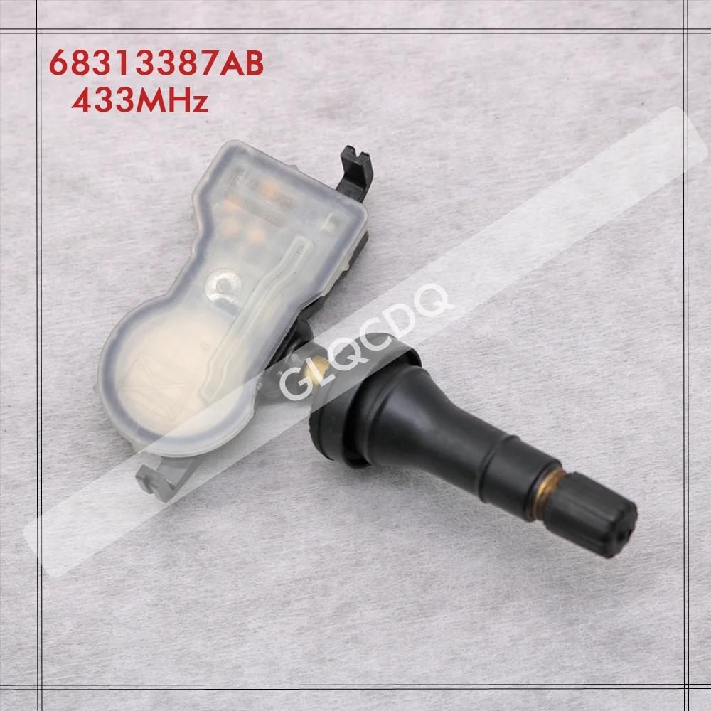 4 pièces pour Jeep Compass 2018-2024, capteur de pression des pneus TPMS 433 MHz, capteur de pressio