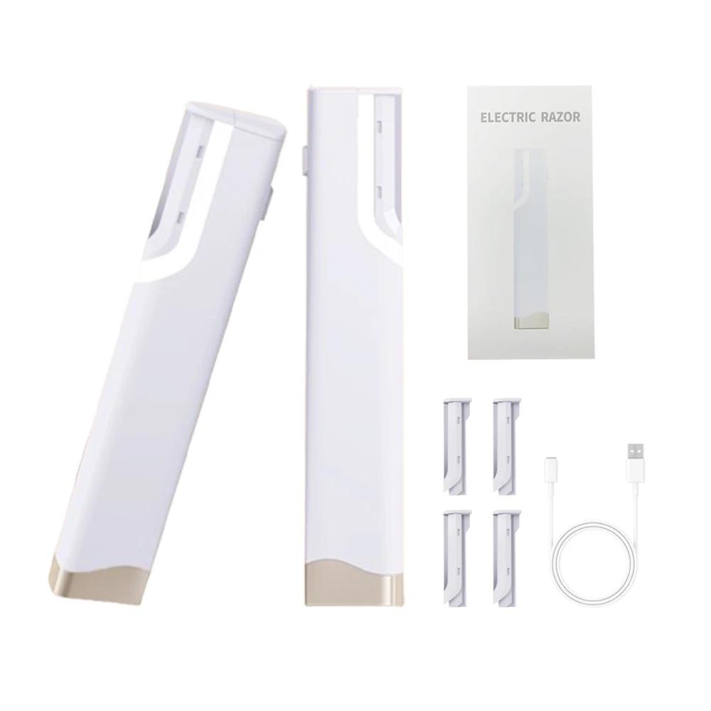 Rasoirs électriques pour femmes, rasoir corporel sans fil pour voyage, tondeuse à sourcils, tondeuse