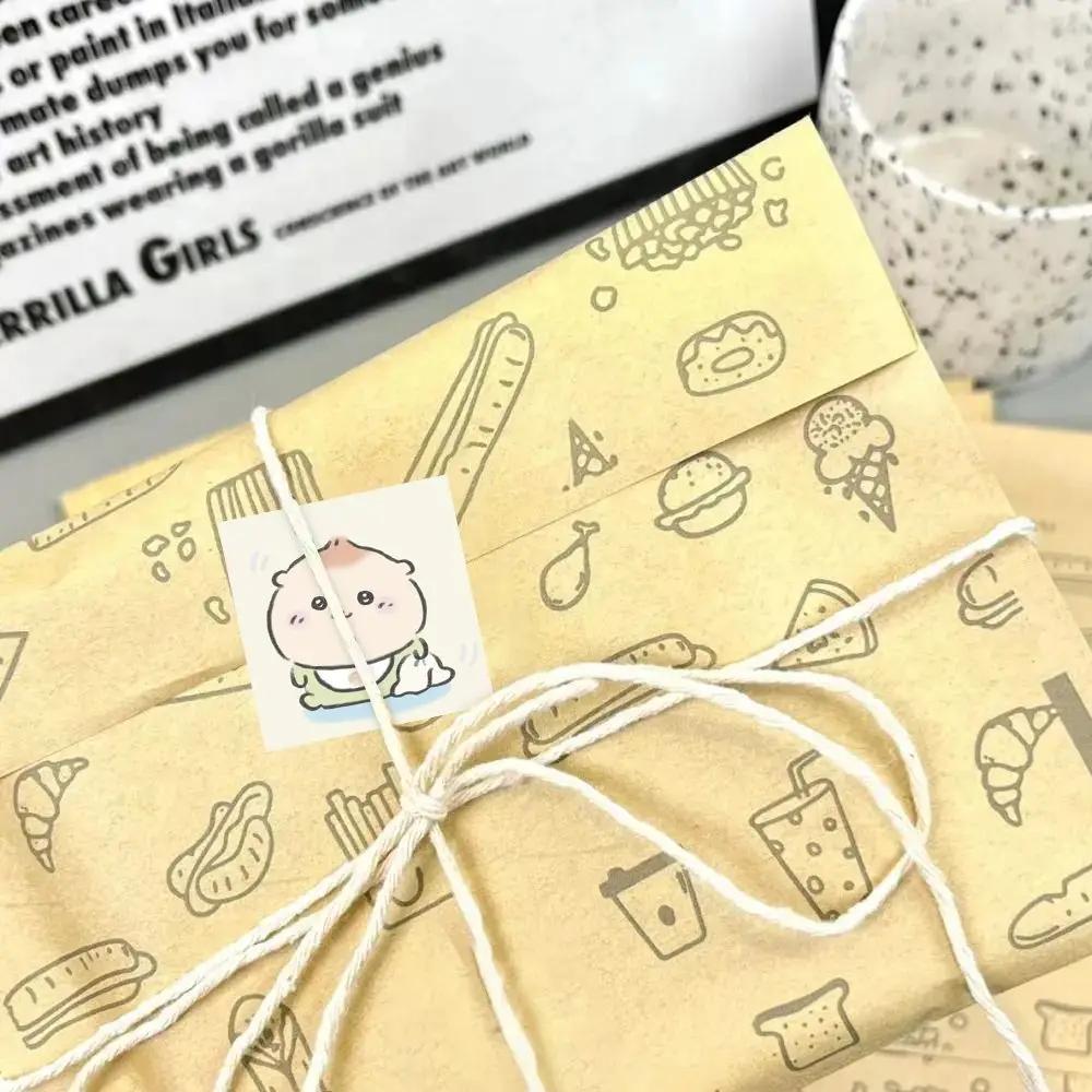 500 pièces d'autocollants antiques en rouleau de bébé Chiikawa, autocollants décoratifs personnalisé