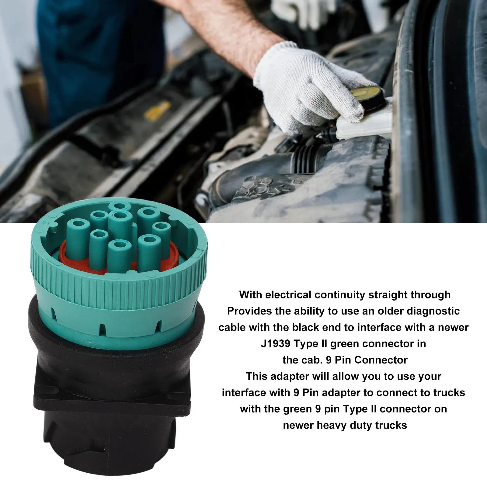 Adaptateur J1939 II, connecteur de Port de Diagnostic de camion à 9 broches de remplacement pour Pac