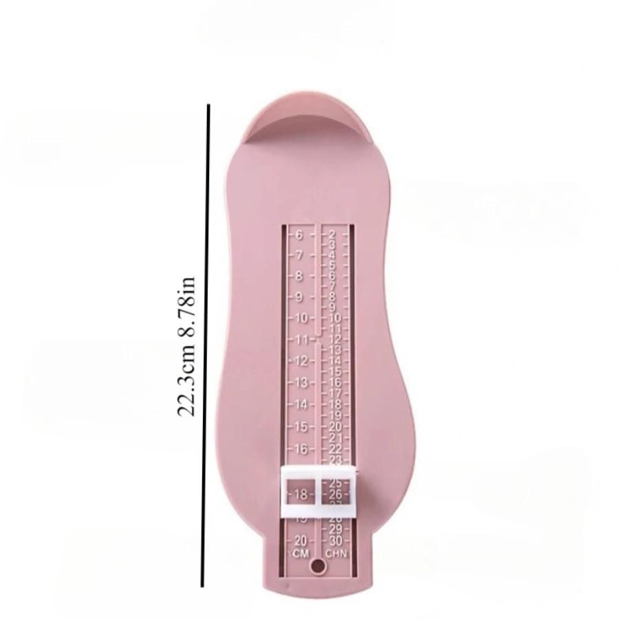 Règle de pied pour bébé, dispositif de mesure de la longueur du pied pour enfants, calculatrice de c
