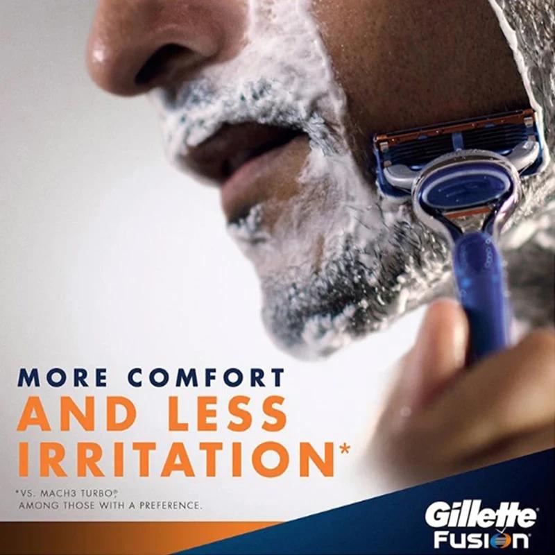 Gillette-Rasoir électrique à 5 couches pour hommes, soins de sécurité du visage, remplacement manuel