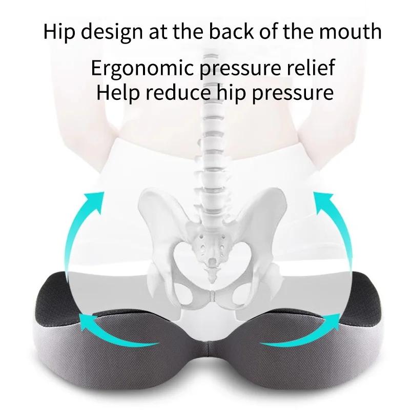 Coussin orthopédique antidérapant en mousse à mémoire de forme, coussin de Prostate pour coccyx, sou
