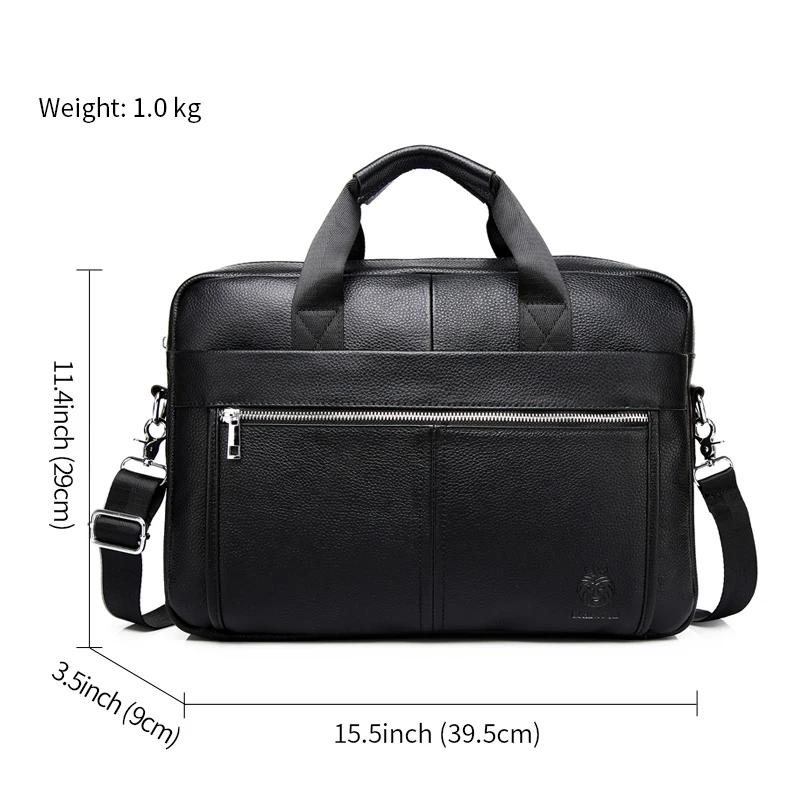 SCHLATUM porte-documents en cuir véritable dur pour hommes sacs à main de luxe porte-documents pour 