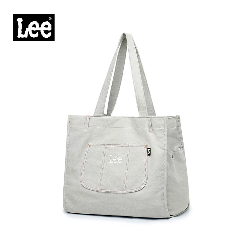 Sac fourre-tout en jean grande capacité LEE à multiples poches pour femme – Tendance, idéal pour le 