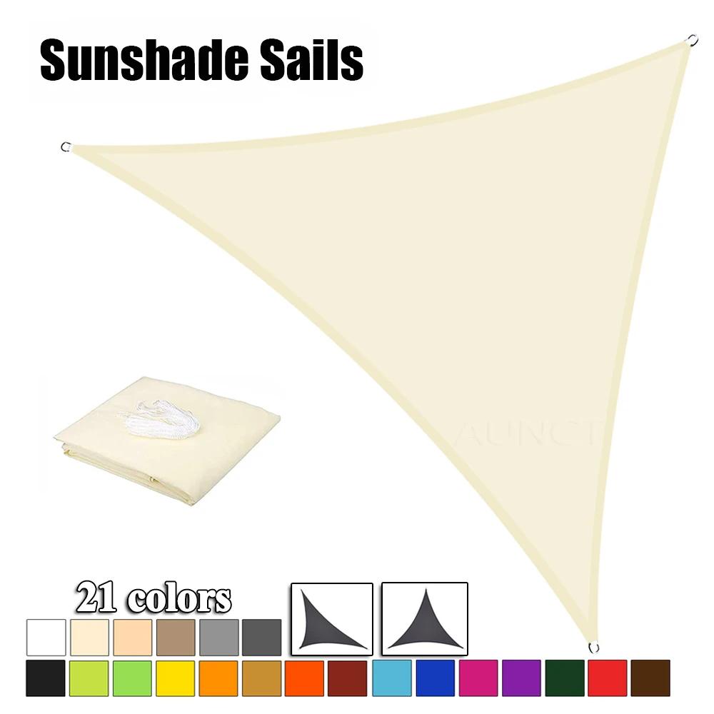Abri solaire étanche 5x5x5/2x2x2M, Protection pare-soleil triangulaire, auvent extérieur, jardin, Pa