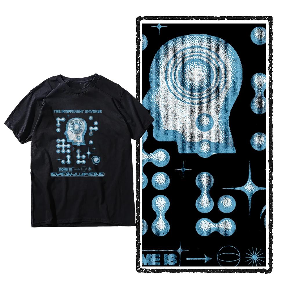 Coolmind ZF008-T-shirt 100% Coton pour Homme, Vêtement de Grande Taille, Graphique Exclusif, Cool, d