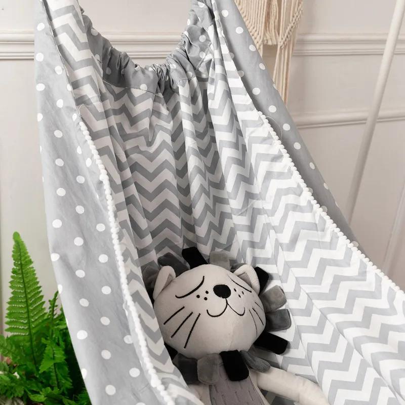 Balançoire pour enfants, panier suspendu d'intérieur et d'extérieur, sac en tissu suspendu pour bébé